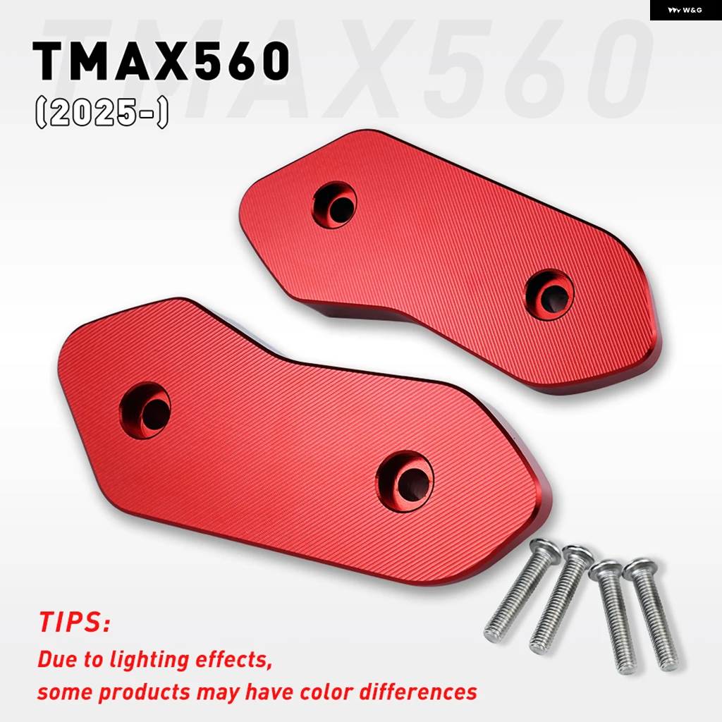 並行輸入品2025 リアビューミラー ホールキャップ ヤマハ T-MAX TMAX 560 / TECH MAX 2025+ リアビューサイドミラー ブラケット クランプカバー TMAX560の画像