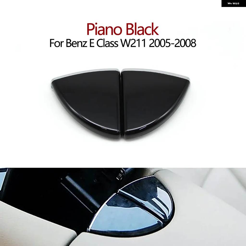 米国仕様　センターコンソールカバー ブラック ウッドパネル　Eクラス　211用 並行輸入品車用 アームレスト センター コンソール ロック ラッチ