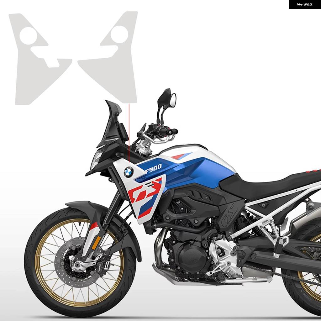 並行輸入品BMW F900GS F900 GS 2024 向け バイク ペイント フェアリング クリアスクラッチ防止フィルム TPU アクセサリー_6