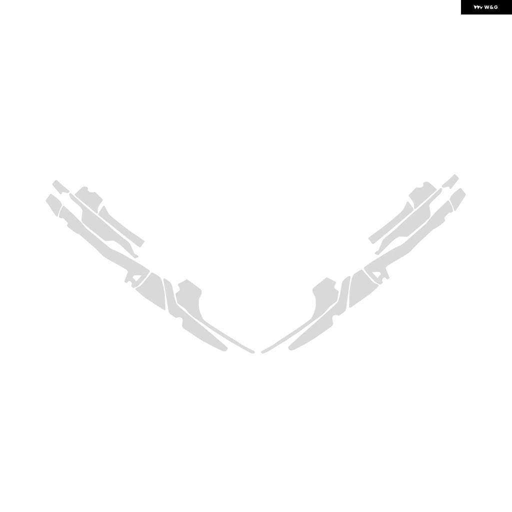 並行輸入品TRACER 9 GTアクセサリー フェアリング フィルムボディ ステッカー キット ヤマハ TRACER9GT TRACER2021-2024 TPU塗装_4