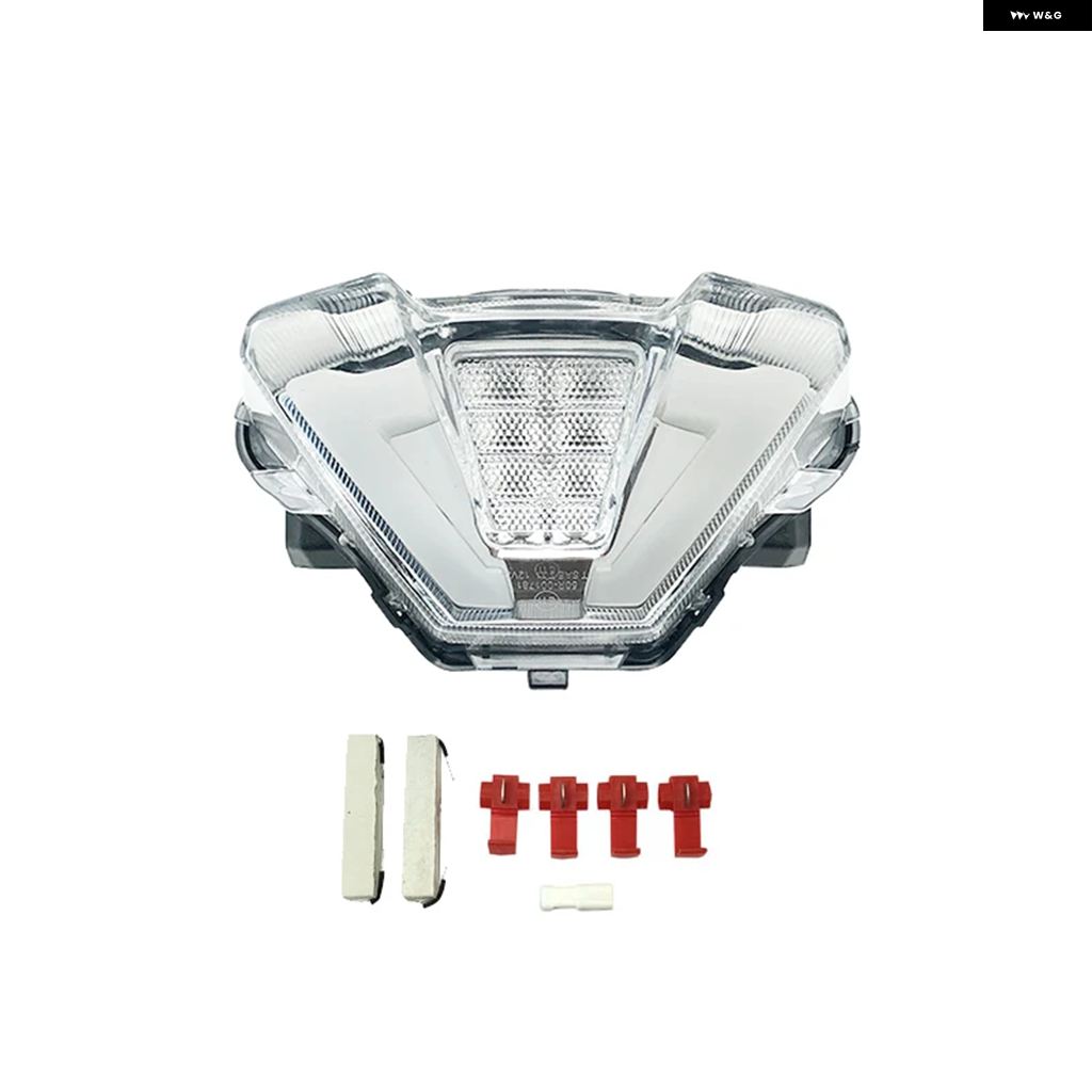 ブランド登録なし - 並行輸入品 ヤマハ FZ07 MT07 後押しうち切り テールランプ MT-07 FZ-07 2021-2023 自動二輪車 LED ウインカー一体型 テールランプ