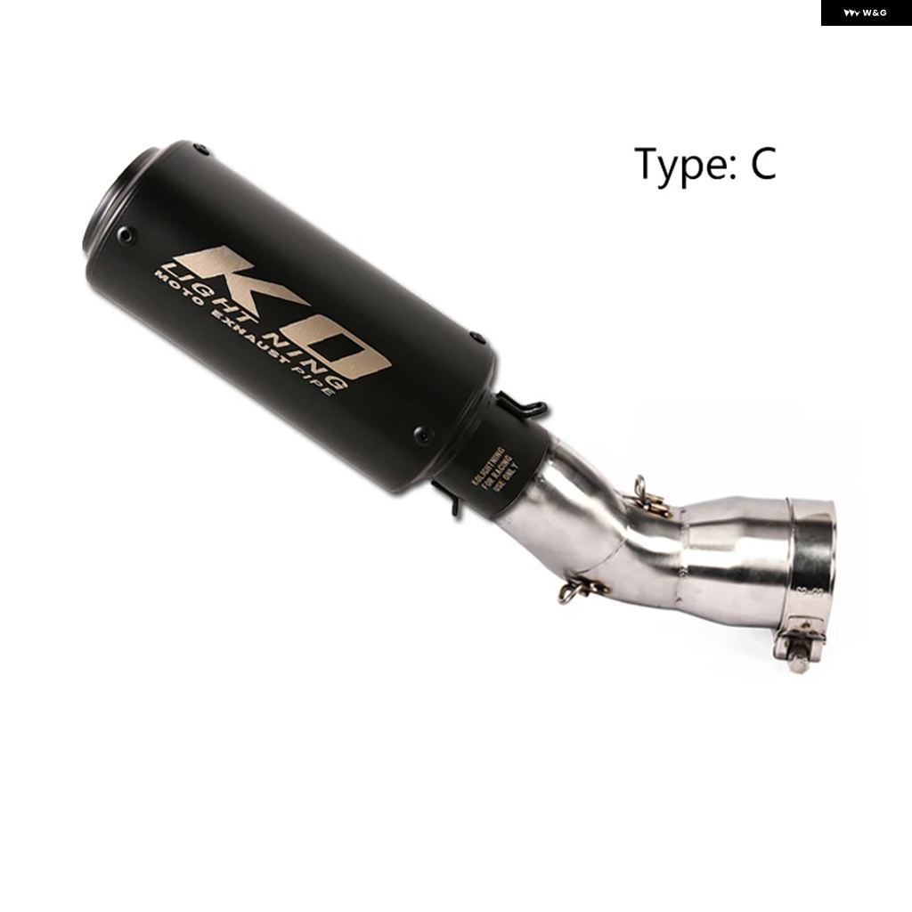 ブランド登録なし - 並行輸入品 ホンダ CBR1000RR 2017-2019 スリップオンエキゾーストセット 自動二輪車 ミッドリンク 配管 51MMえり巻き逃げ失せる DB殺害者 ラウンド手当て
