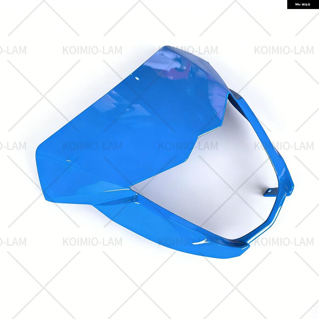 ブランド登録なし - 並行輸入品 ヤマハ XT660X 2007 - 2014 XTX660 XT 660 X 向こう正面 前照灯 アッパー フェアリング カウルノーズ