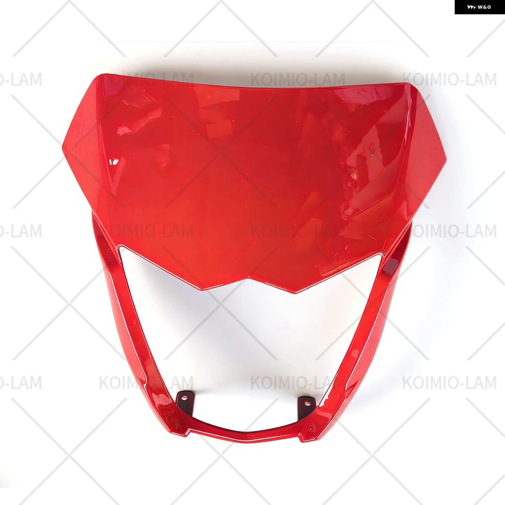 ブランド登録なし - 並行輸入品 ヤマハ XT660X 2007 - 2014 XTX660 XT 660 X 向こう正面 前照灯 アッパー フェアリング カウルノーズ