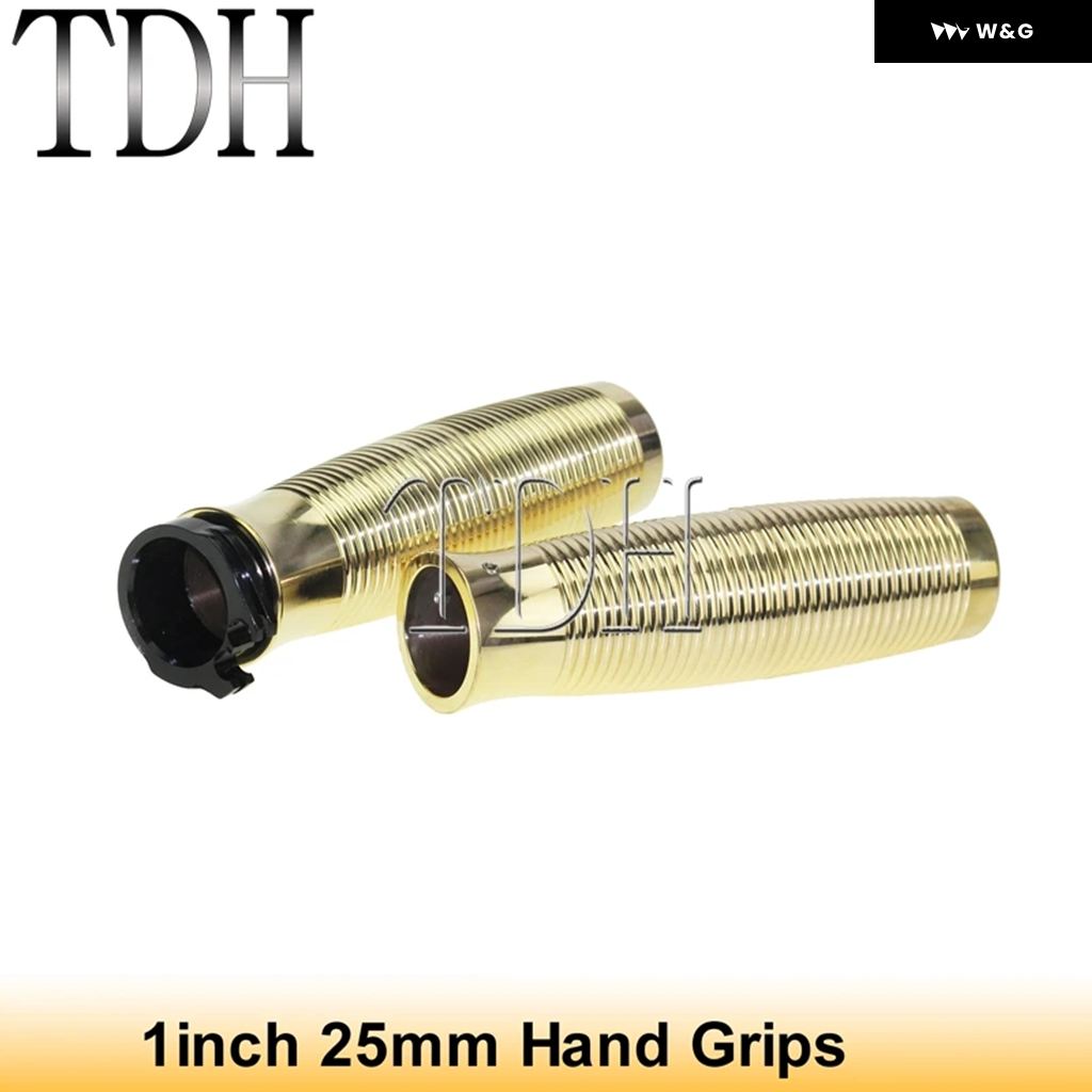 並行輸入品】オートバイ バイク 真鍮 ハンドルバー ハンド グリップ 1