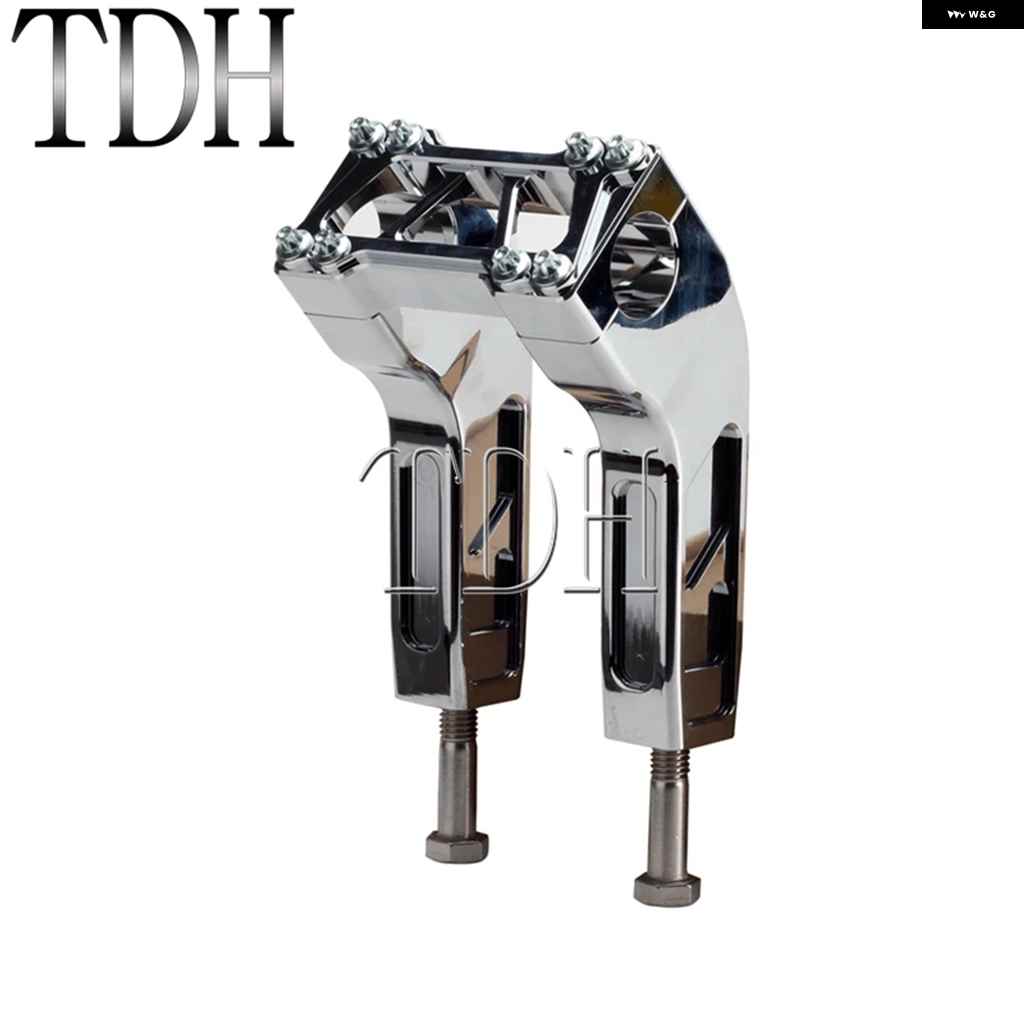並行輸入品28MM ハンドルバー Tバー 4インチ-14インチライザー ハーレー スポーツスター 1200 883 ソフテイル カフェレーサー ストリートボブ FXBB カスの画像