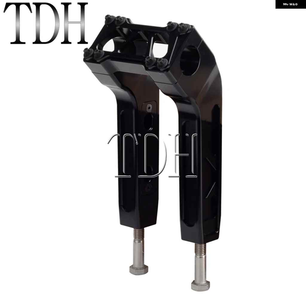 並行輸入品28MM ハンドルバー Tバー 4インチ-14インチライザー ハーレー スポーツスター 1200 883 ソフテイル カフェレーサー ストリートボブ FXBB カスの画像