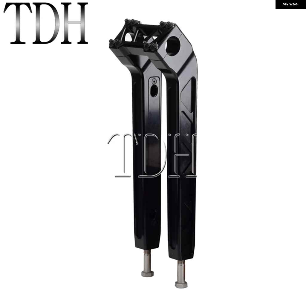 並行輸入品28MM ハンドルバー Tバー 4インチ-14インチライザー ハーレー スポーツスター 1200 883 ソフテイル カフェレーサー ストリートボブ FXBB カスの画像