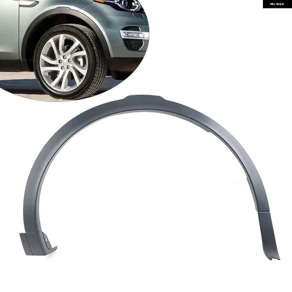 並行輸入品車用フロントフェンダーモールディングホイールアーチ センサー穴なし ランドローバー ディスカバリースポーツ 2015-2022 LR127197 LR127195の画像