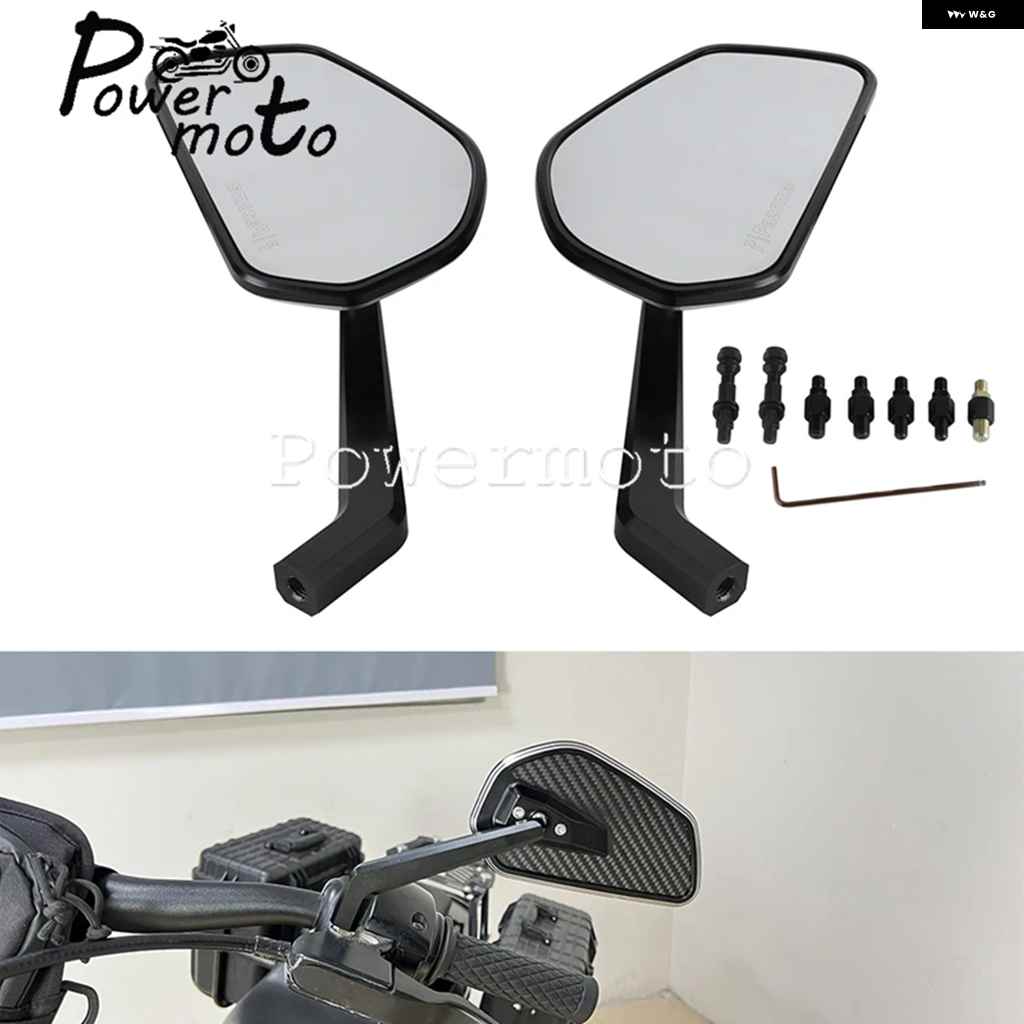 並行輸入品左右サイドミラー ハーレー ソフテイル ローライダー ST S