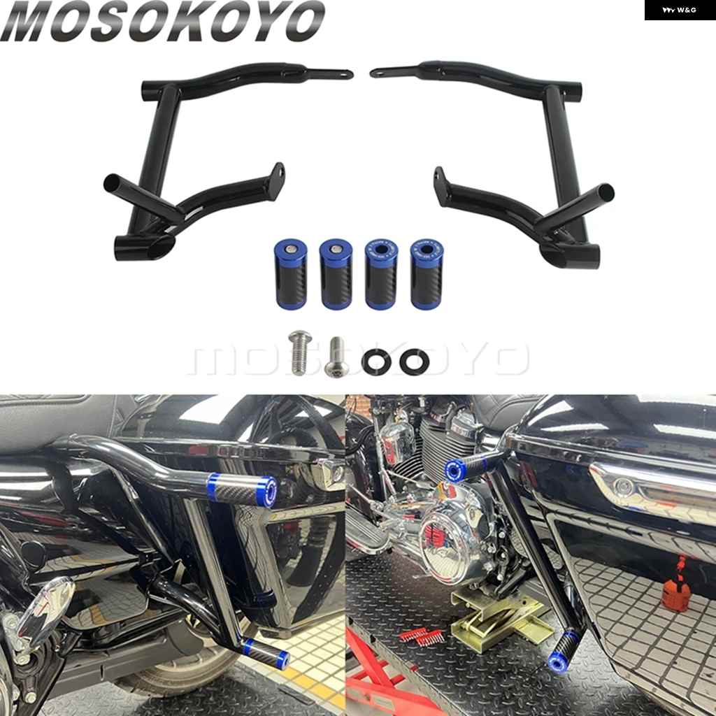 並行輸入品オートバイ バイク リア クラッシュ バー サドルバッグ