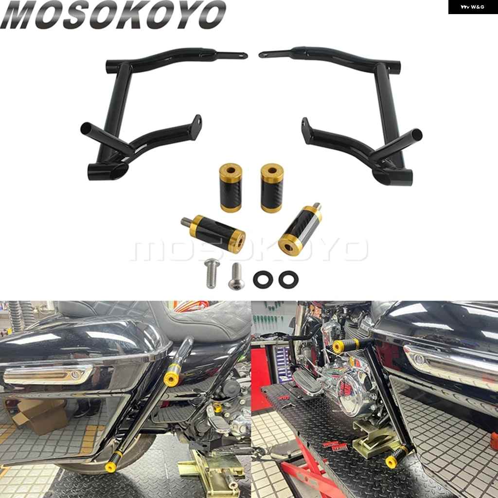 並行輸入品オートバイ バイク リア クラッシュ バー サドルバッグ