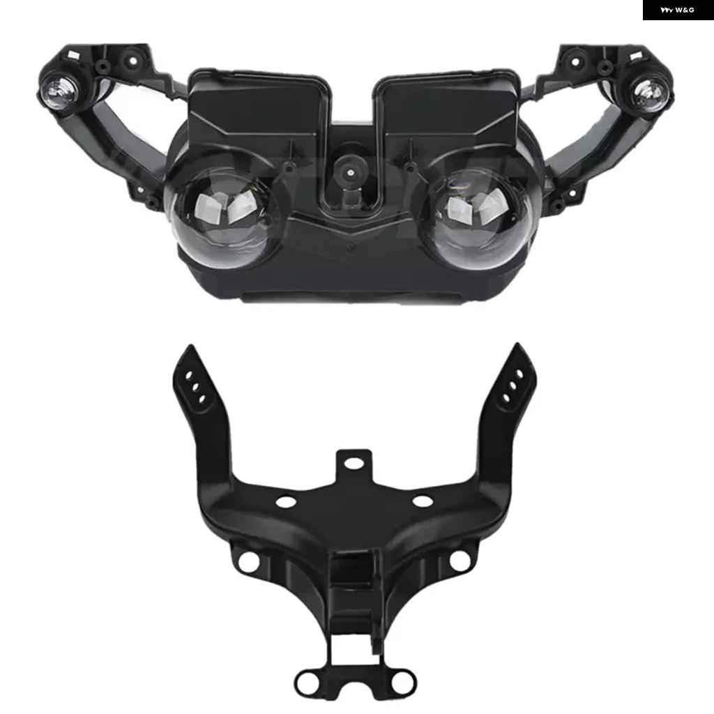 並行輸入品オートバイ バイク フロント ヘッドライト アセンブリ フェアリング ステー ブラケット ヤマハ YZFR1 2009-2011の画像