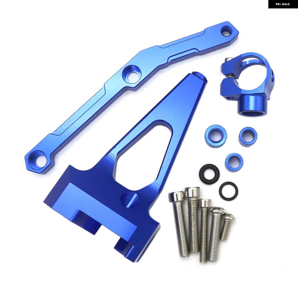 並行輸入品MT-09 CNC オートバイ バイク ステアリングスタビライズ ダンパー ブラケット マウント ヤマハ MT-09 MT09 2013 - 20_6
