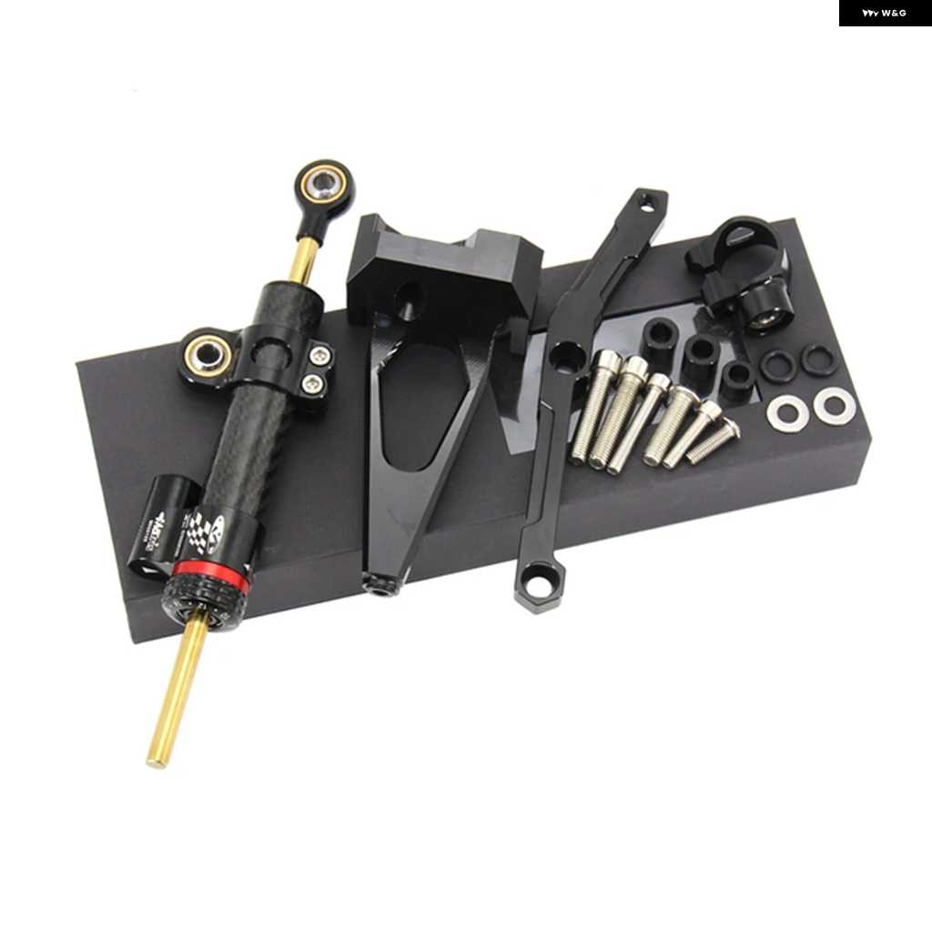 並行輸入品MT-09 CNC オートバイ バイク ステアリングスタビライズ ダンパー ブラケット マウント ヤマハ MT-09 MT09 2013 - 20_9