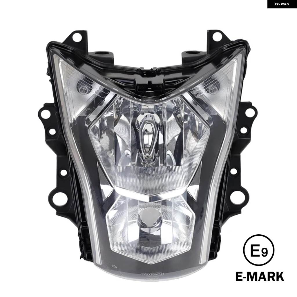 並行輸入品E9 ヘッドライト アセンブリ カワサキ ER-6N ER6N 2012 2013 14 15 2016 オートバイ アクセサリー フロント ヘッドライト ランプ ヘッドラン_1