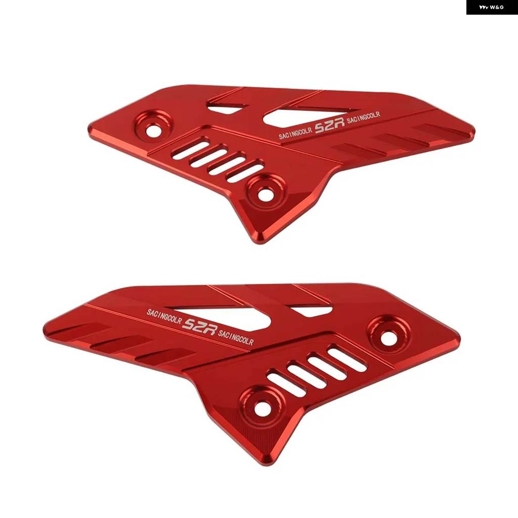 並行輸入品CFMOTO 450SR SR450 SR 450 SR オートバイ アクセサリー フロント フットレスト リアセット ヒールガードプレート ブラケットの画像