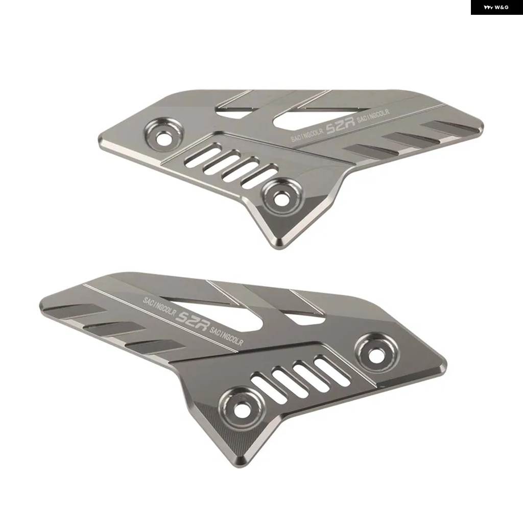 並行輸入品CFMOTO 450SR SR450 SR 450 SR オートバイ アクセサリー フロント フットレスト リアセット ヒールガードプレート ブラケットの画像