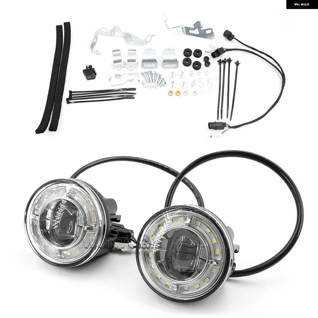 並行輸入品GL1800 バイク LED フォグランプ ストロボ フォグライト ホンダ ゴールドウイング ツアー DCT 2018 - 21 LED ドライビング フォグライトの画像