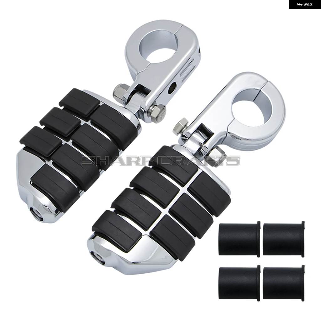 並行輸入品25MM-32MM オートバイ フットペグ エンジン マウント ガード フットレスト ハーレー ホンダ カワサキ ロード キングストリートグライド_4