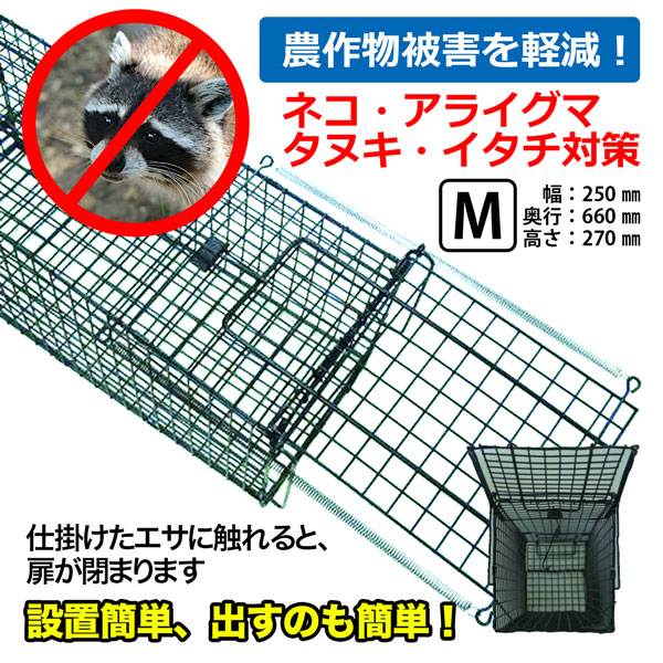 SHINSEI アニマルキャッチャー Mサイズ 駆除 害獣忌避 害獣対策 動物