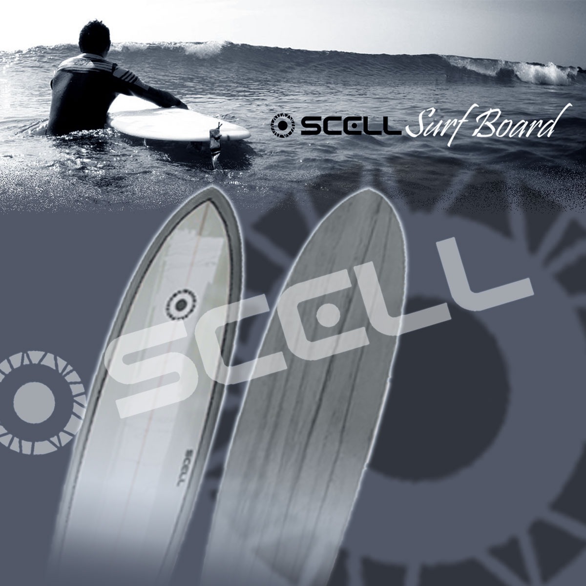 サーフボード サーフィン SCELL セル