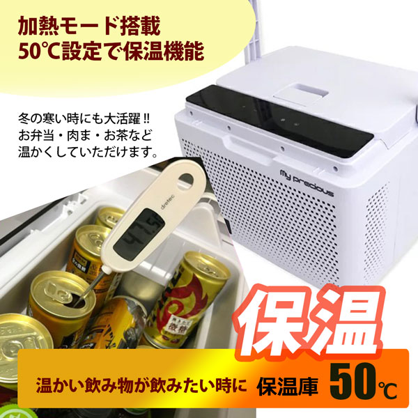 温冷庫10L 冷蔵 冷凍 保温50℃ 車載 DC12V 24V AC100V 家庭用ポータブル