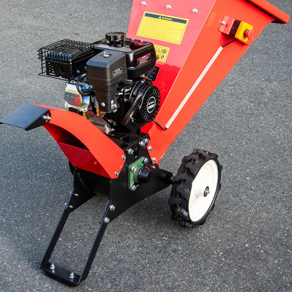 粉砕機 ウッドチッパー 7.5馬力 エンジン式 704B 排気量212CC 強力