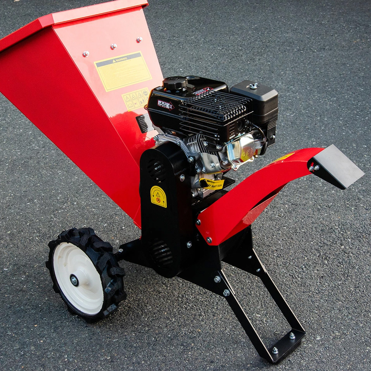 粉砕機 ウッドチッパー 7.5馬力 エンジン式 704B 排気量212CC 強力