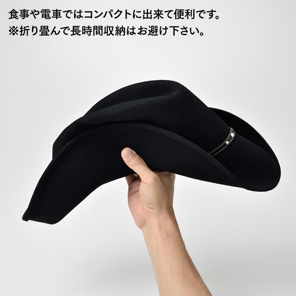 クリスマスセール！25日まで値下げ！New York hat フェルトハット - ハット