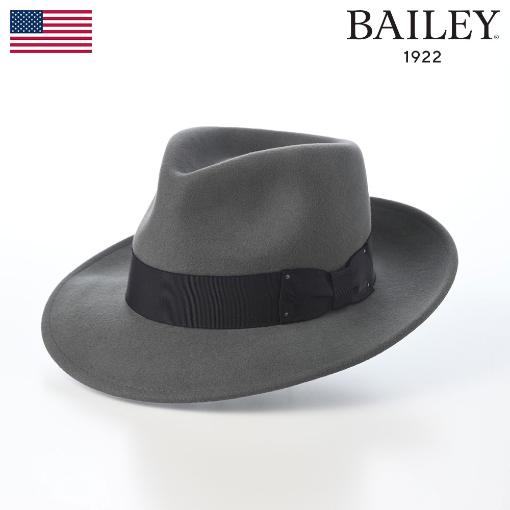 ベイリー 【クリスマスSALE】BAILEY 帽子 中折れハット フェルトハット