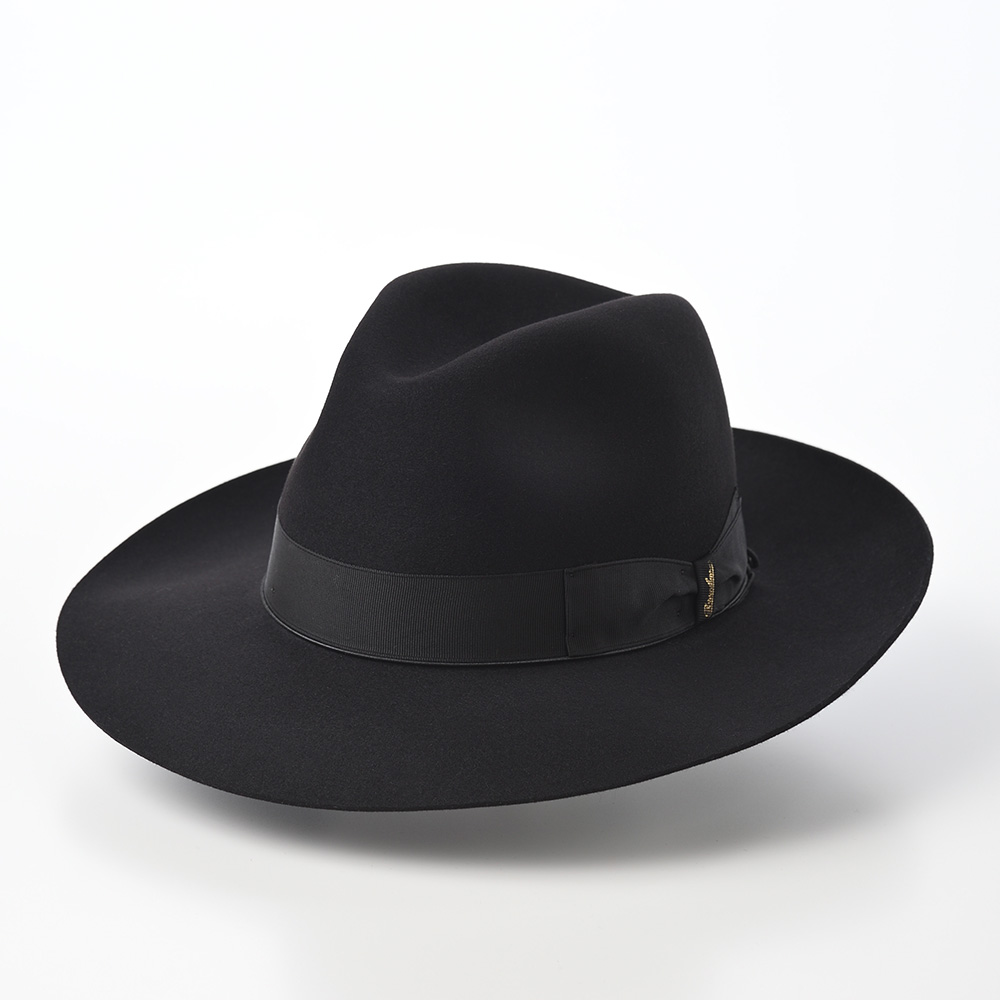 Borsalino 帽子 中折れハット フェルト帽 軽量 秋 冬 メンズ 中