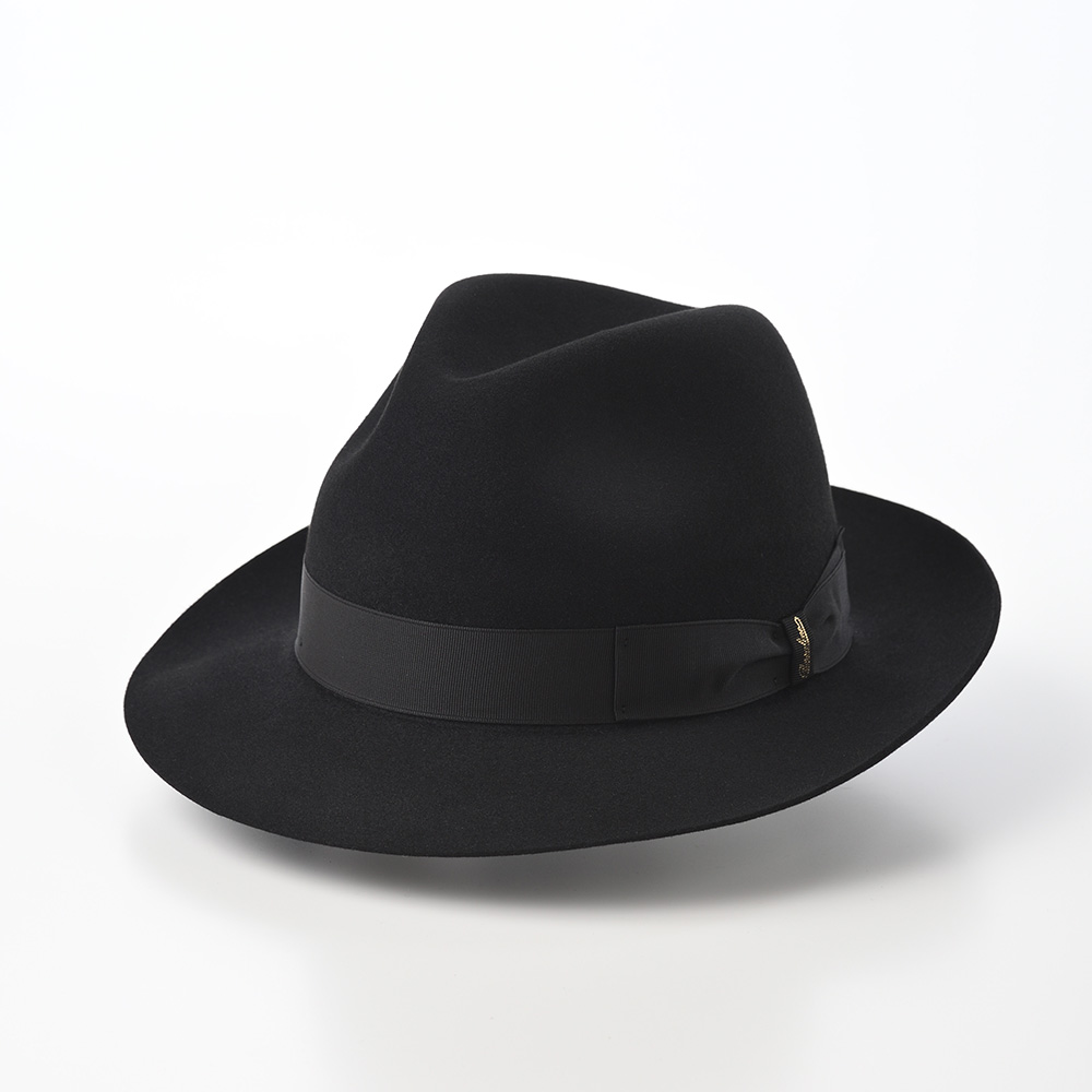 Borsalino 帽子 中折れハット フェルト帽 秋 冬 メンズ
