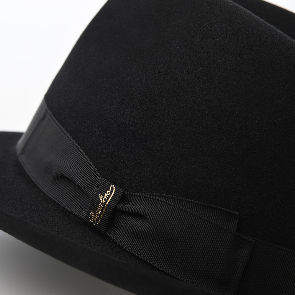 Borsalino ボルサリーノ・ALESSANDRIA 黒 ハット 中折れ帽 楽天市場】Borsalino ボルサリーノ 中折れハット フェルト帽 秋