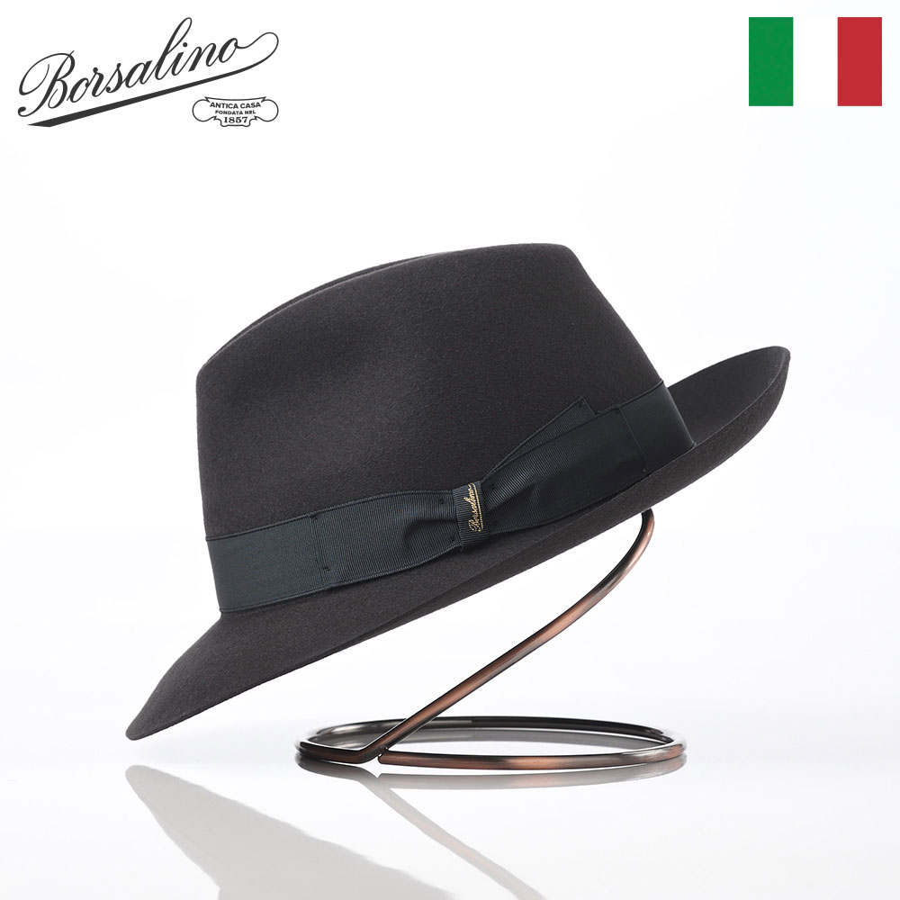 Borsalino ベージュ ス 帽子 ハット 56cm 中折ハット リネン 楽天市場】Borsalino ボルサリーノ 中折れハット フェルト帽