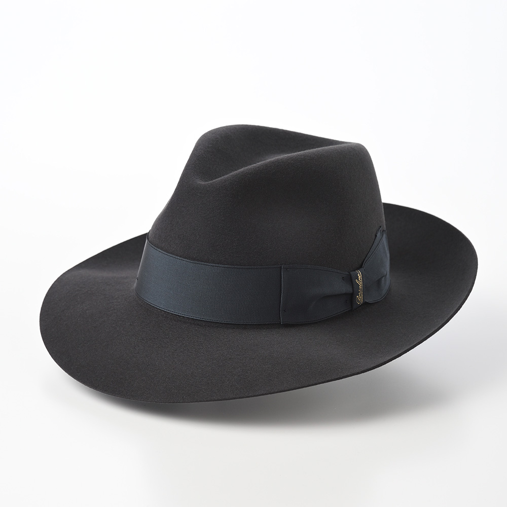 Borsalino（ボルサリーノ） 帽子 中折れハット フェルト帽 秋冬 メンズ
