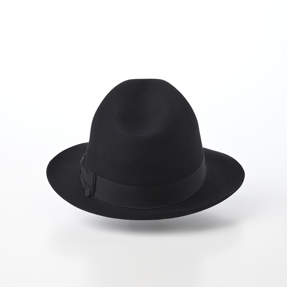 Borsalino 帽子 中折れハット ビーバーフェルト帽 秋 冬 メンズ