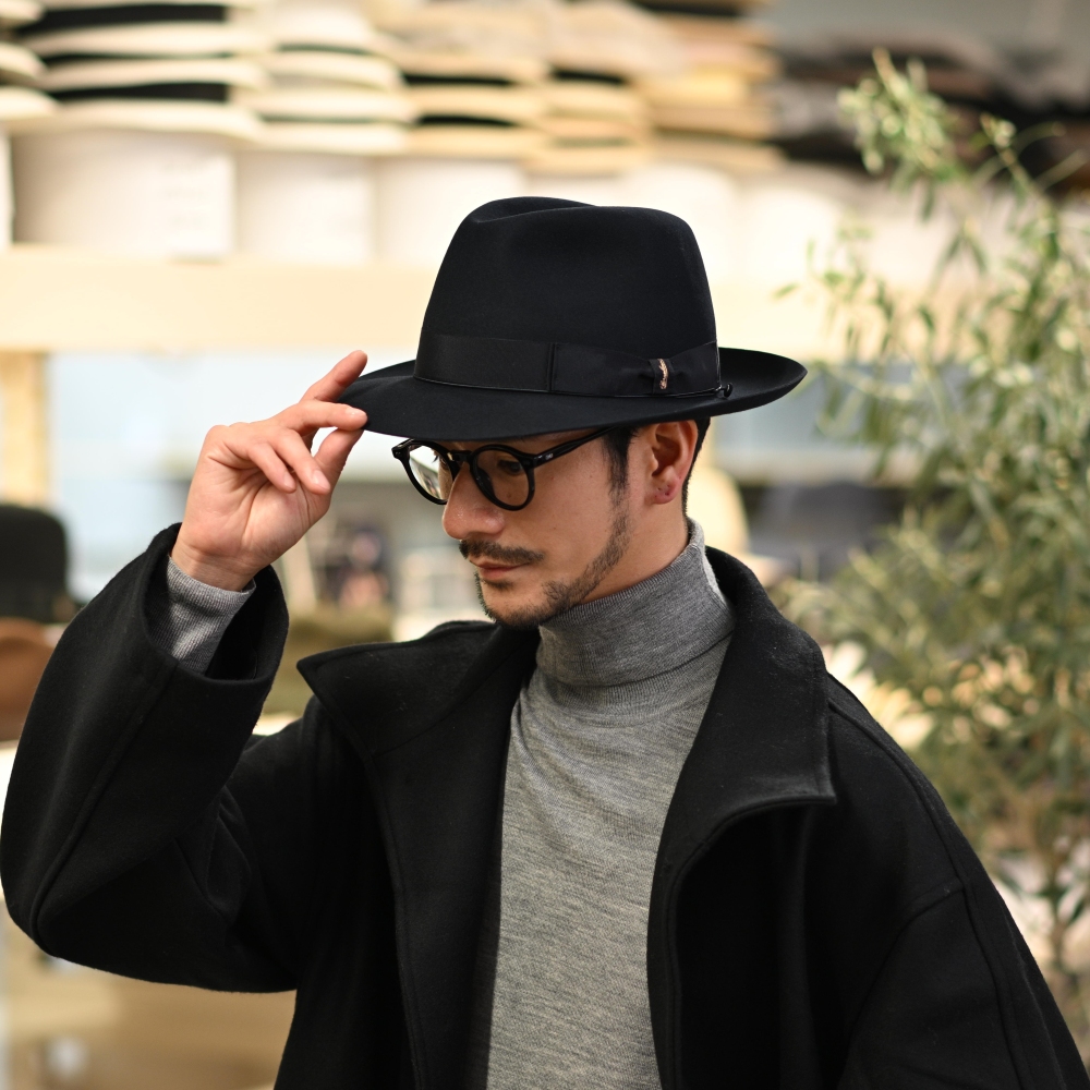 Borsalino（ボルサリーノ） 中折れハット 帽子 メンズ レディース 秋冬