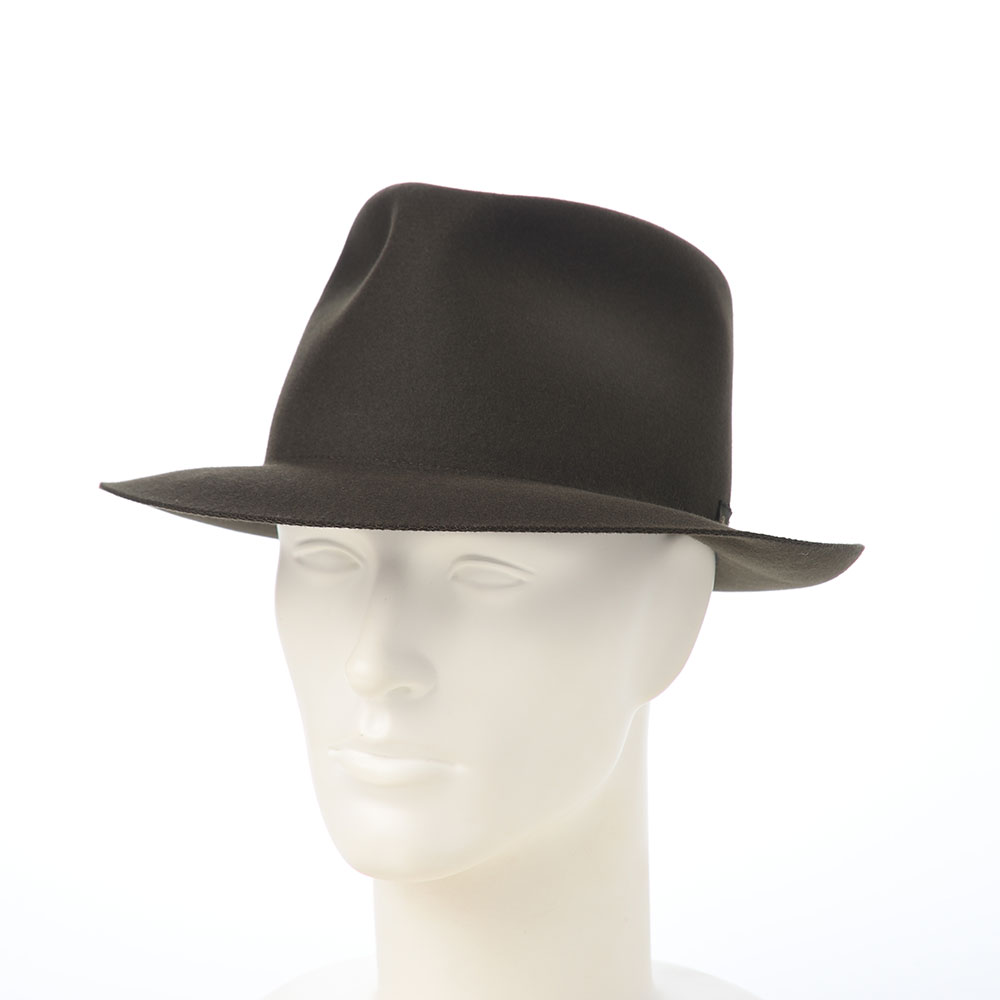 Borsalino 帽子 中折れハット フェルト帽 秋冬 メンズ ブランド