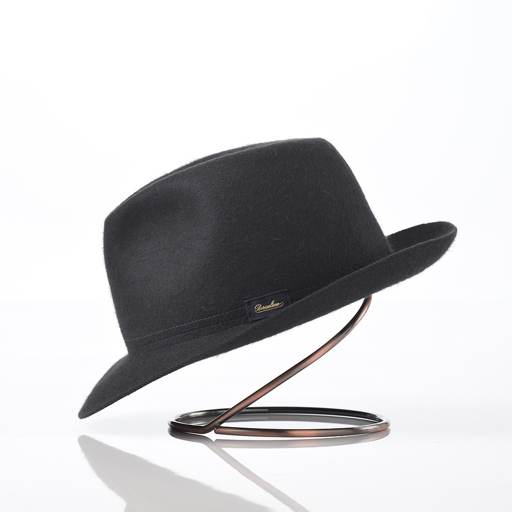 Borsalino 帽子 中折れハット フェルト帽 秋 冬 メンズ レディース ブランド Traveller felt(トラベラー フェルト) 150228 グレー 父の日ギフト 爆買の画像
