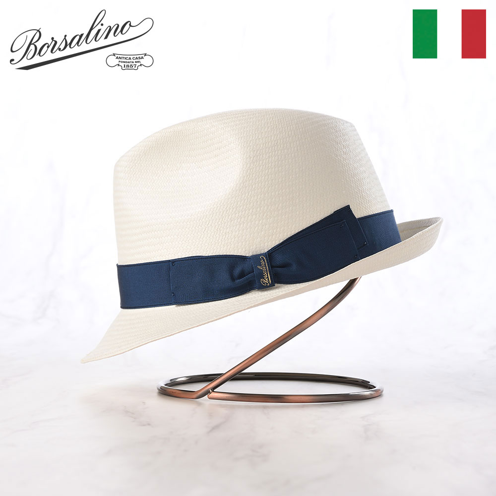 Borsalino（ボルサリーノ） パナマ帽 中折れハット 帽子 メンズ
