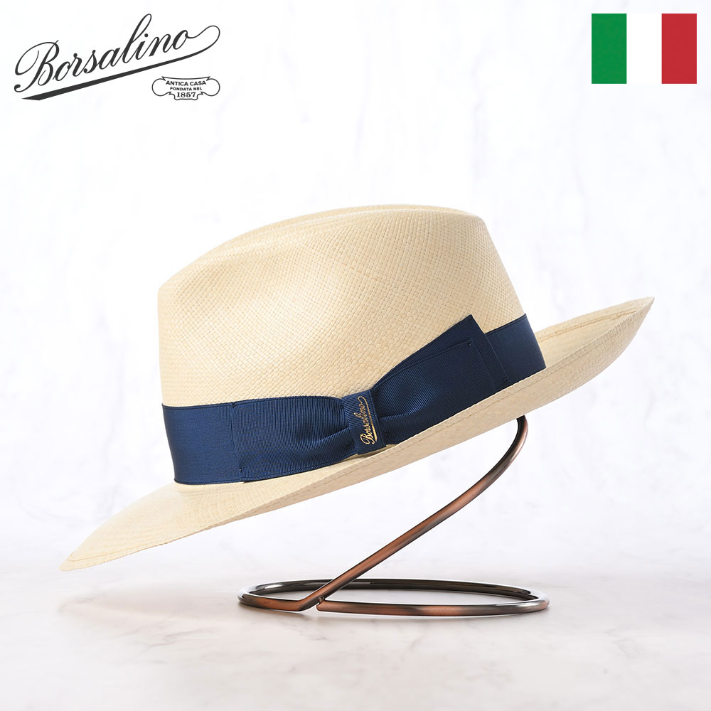 Borsalino（ボルサリーノ） パナマ帽 パナマハット 中折れハット 春 夏