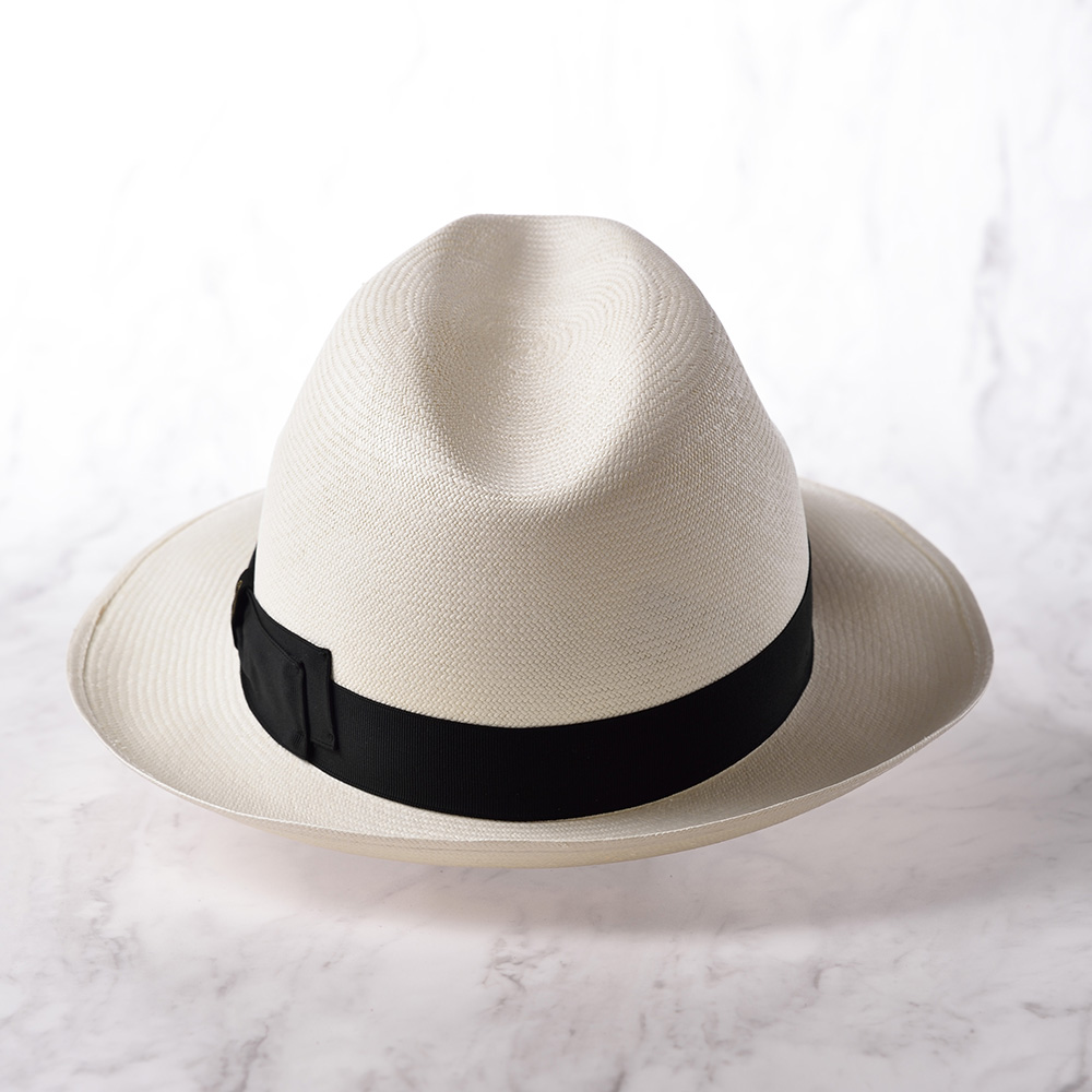 Borsalino ボルサリーノ パナマ帽 パナマハット 中折れハット 春夏 メンズ Panama Extra Fine(パナマエクストラファイン)  140339 ブラックリボン