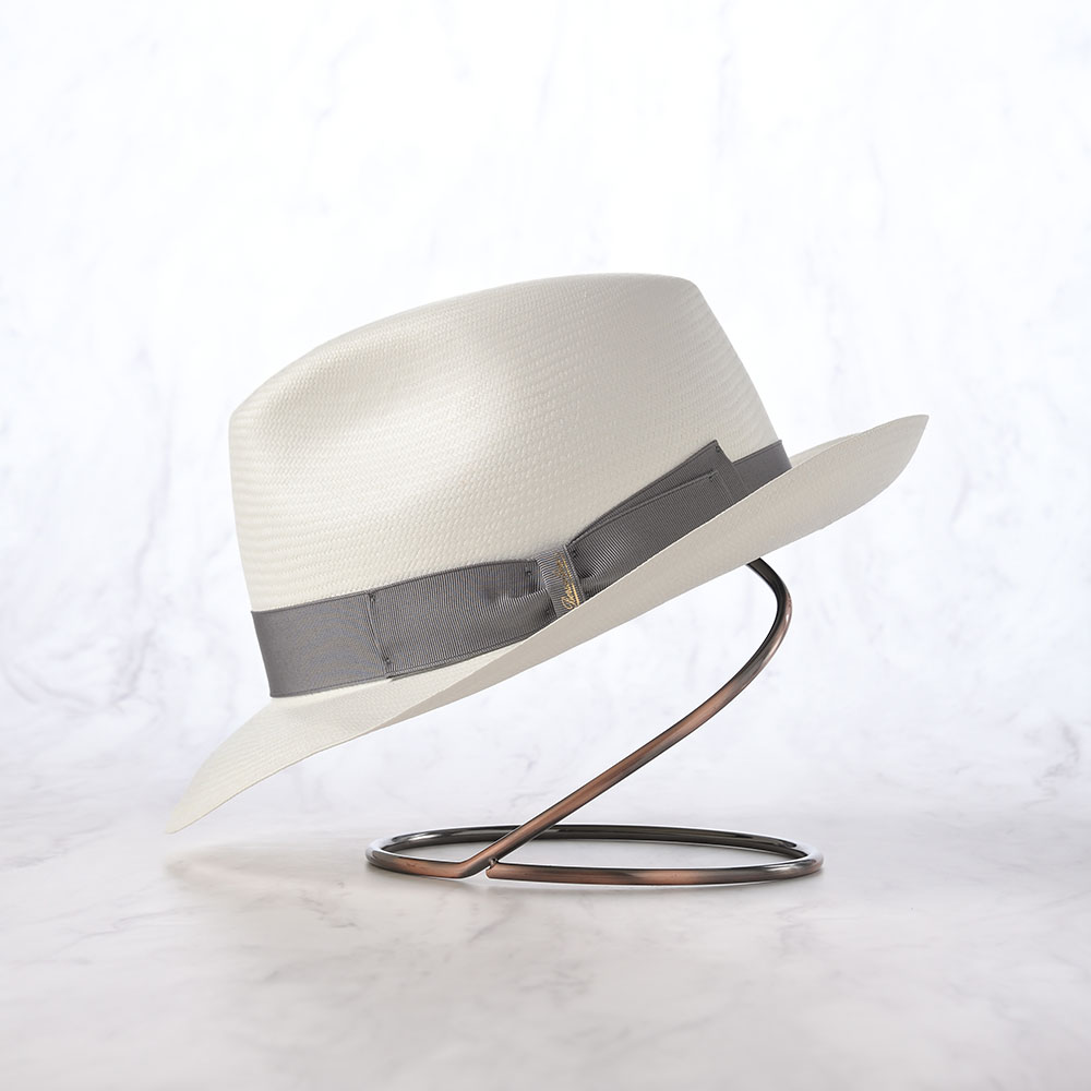 Borsalino パナマハット 春夏 帽子 メンズ レディース Panama Extra Fine（パナマ エクストラファイン） 140339 シエロリボンの画像