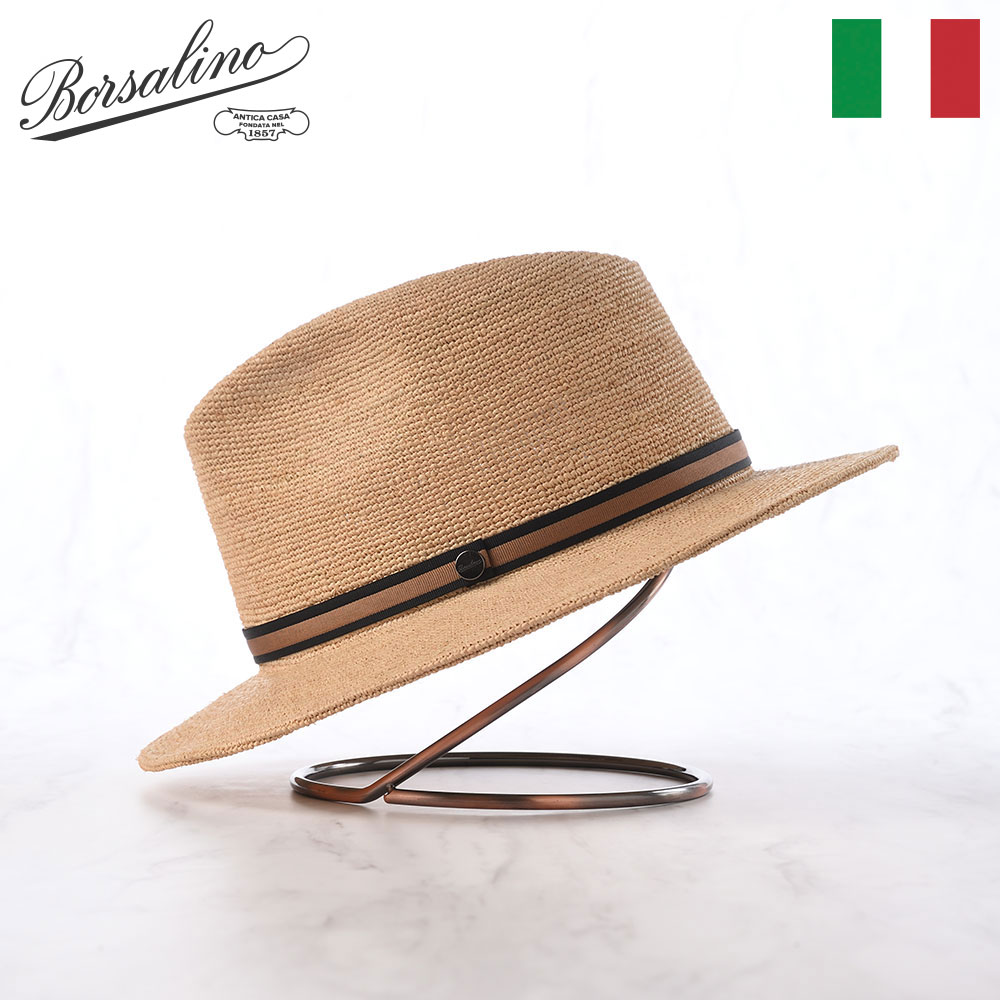 楽天市場】Borsalino ボルサリーノ 中折れハット フェルト帽