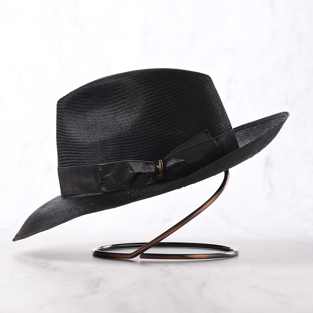 Borsalino（ボルサリーノ） 中折れハット ストローハット 帽子 メンズ