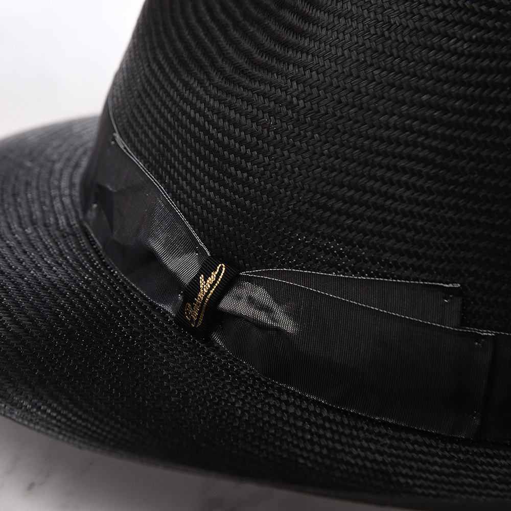 Borsalino（ボルサリーノ） 中折れハット ストローハット 帽子 メンズ