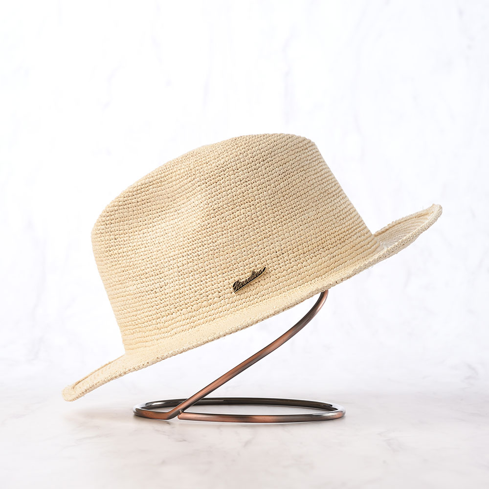 楽天市場】Borsalino ボルサリーノ ストローハット 中折れハット