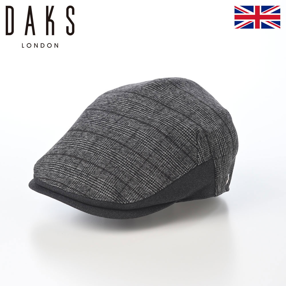 DAKS（ダックス） ハンチング 帽子 メンズ レディース 秋 冬 キャップ