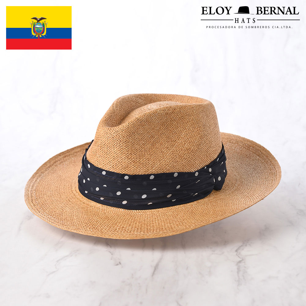 ELOY BERNAL（エロイ ベルナール） パナマ帽 パナマハット 中折れ